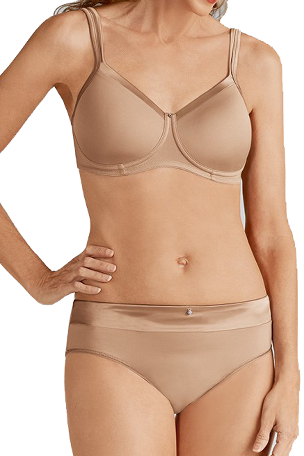 Στηθόδεσμος Lara Satin SB Μπεζ Amoena