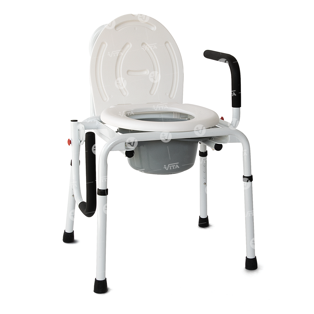Καρέκλα WC Με Πτυσσόμενα Χέρια - Image 2