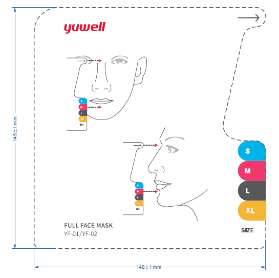 Στοματορινικές YF-02 Yuwell - Image 2