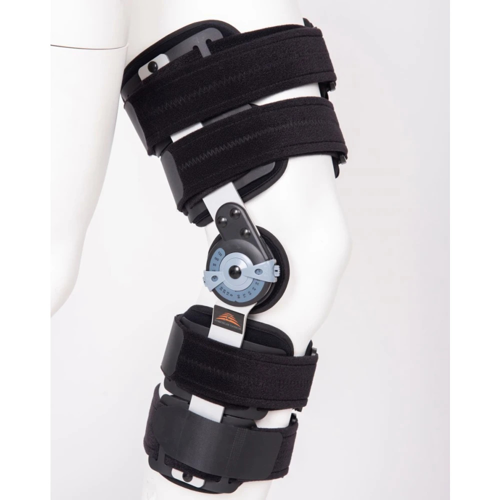 Νάρθηκας Μηροκνημικός Λειτουργικός Με Γωνιόμετρο Premium Long